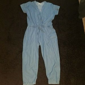 Denim jumpsuit